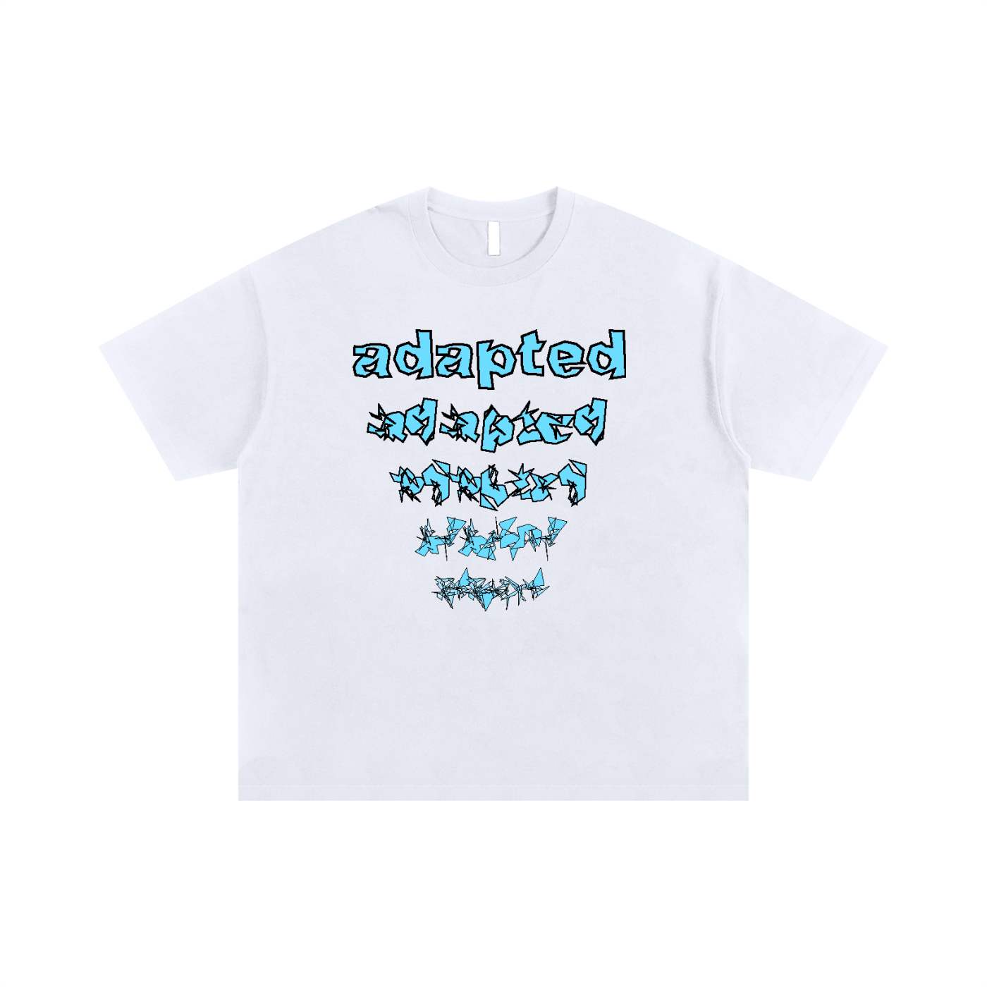 Distorted Essential Tee