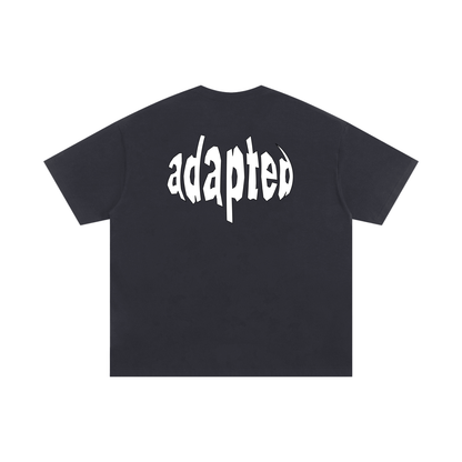 Distorted Essential Black Tee